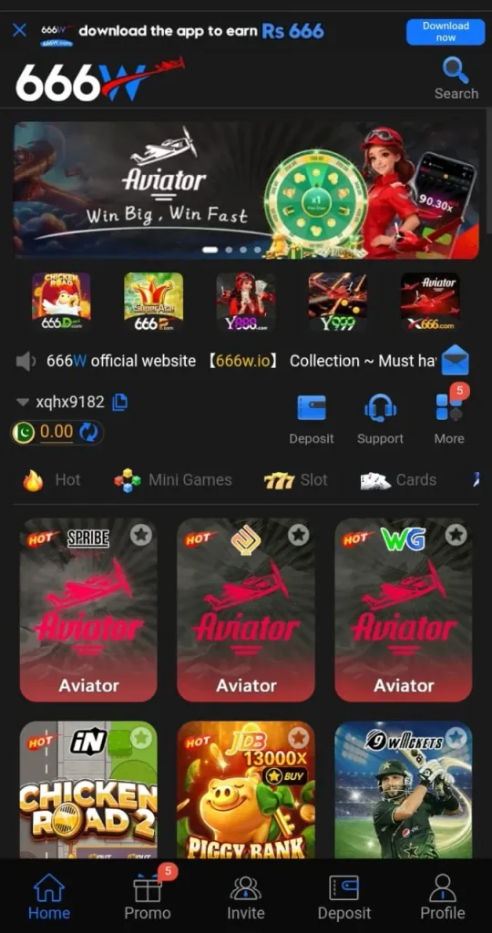 666W Game new app in pakistan