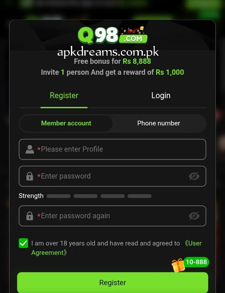 q98 new apk