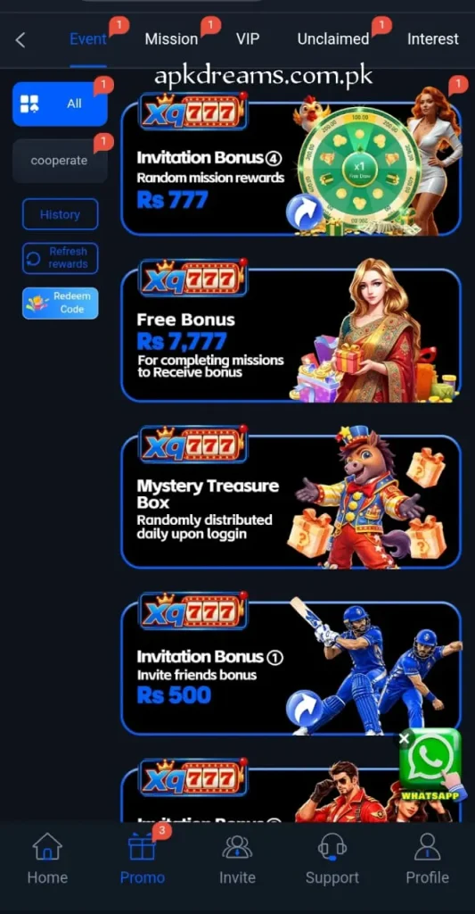 xq777 game latest earning app in pakistan