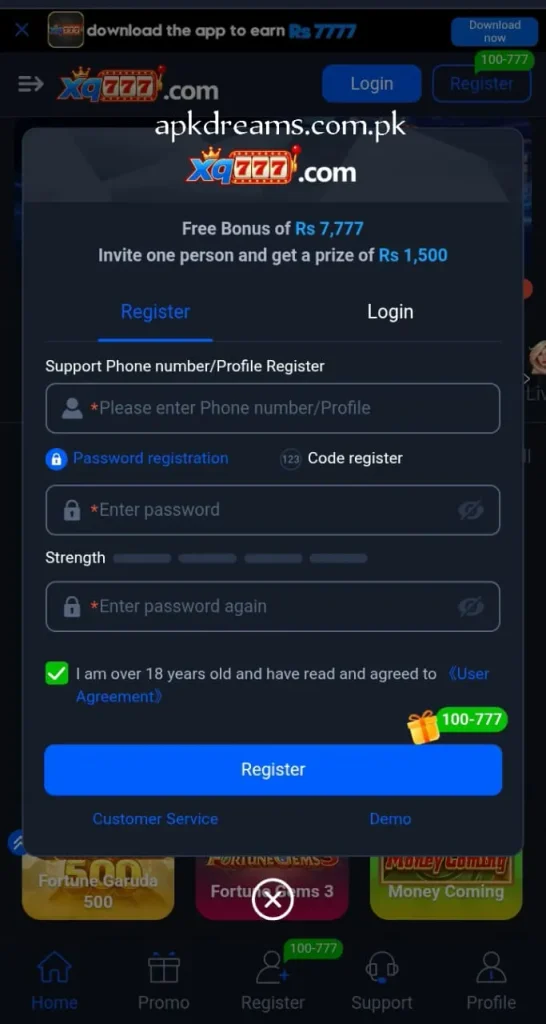 xq777 game new earning app
